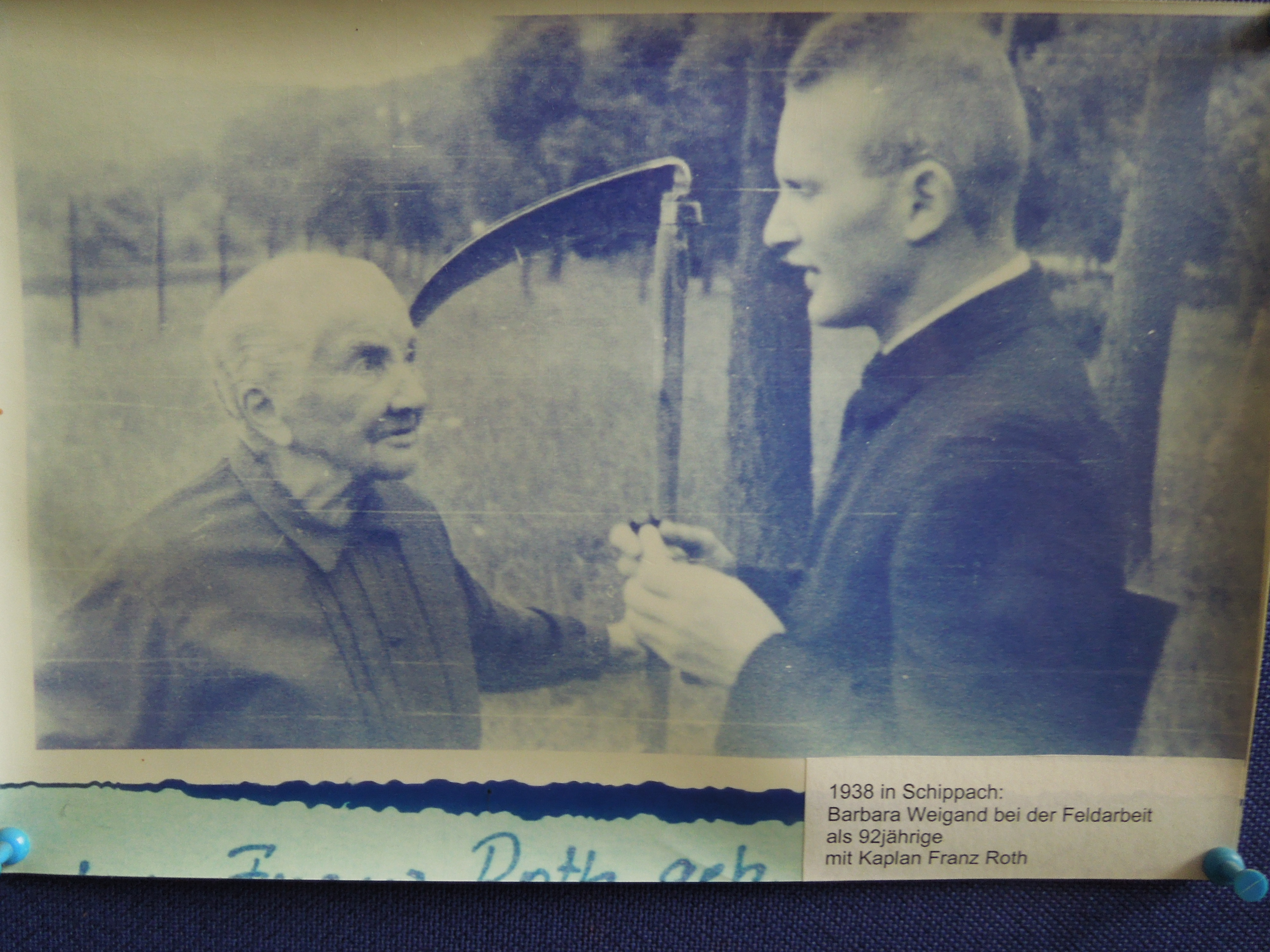 B. Weigand mit hw. H. Kaplan FRanz Roth